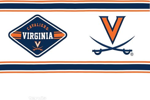 Tervis Virginia Cavaliers - أول سلسلة مصنوعة في الولايات المتحدة الأمريكية كوب سفر معزول بجدار مزدوج يحافظ على المشروبات باردة وساخنة، 24oz، كلاسيكي in Saudi Arabia