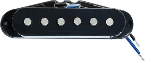 Pro ST Staggered Vintage Alnico 5 Single Coil Middle/50mm Pickup 5.6K for Strat Style Electric Guitar,Black in Kuwait