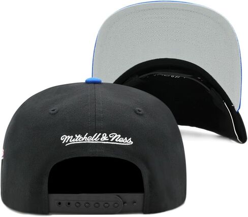 Mitchell & Ness Los Angeles Dodgers World Series Champions Snapback Hat Cap Cooperstown - Black/Royal in Saudi Arabia