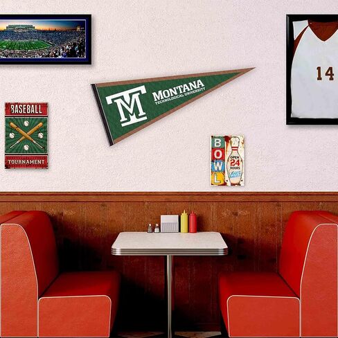 شركة College Flags & Banners Co. علم Montana Tech Diggers Wordmark Pennant in Kuwait