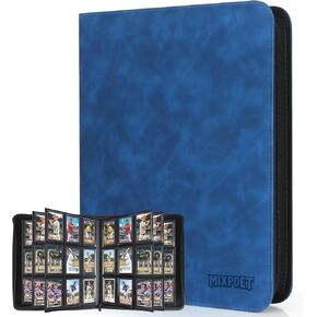 Top Loader Card Binder 4 Pocket with Sleeves Holds 112 Top Loaders Storage, Trading Cards Collector Album, Sports Cards YGO MTG TCG, Collection Folder Collectible Games (FOR TOP LOADERS ONLY) in Kuwait