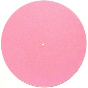 Pink Felt Turntable Slipmat 12-inch Vinyl Record DJ Pro Platter Slip Mat (1 Slipmat) in Saudi Arabia