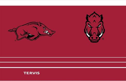 Tervis Traveler Arkansas Razorbacks - كوب سفر MVP ثلاثي الجدران معزول يحافظ على المشروبات باردة وساخنة، 30oz، من الفولاذ المقاوم للصدأ in Kuwait
