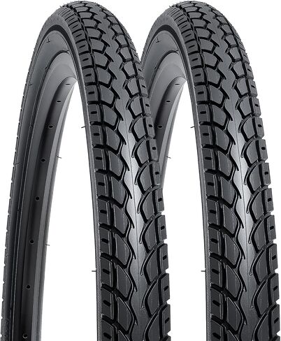 YUNSCM 2-PCS 26" إطارات دراجة 26x1.50/40-559 متوافقة مع إطارات دراجة الطرق 26x1.50 26X1.5 (Y-1471) in Saudi Arabia