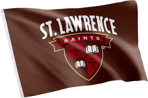 Desert Cactus St. Lawrence University SLU Flag - 3 x 5 Feet Saints Banner, Indoor/Outdoor Durable Fabric, 100% Polyester Design (Style 1) in Saudi Arabia