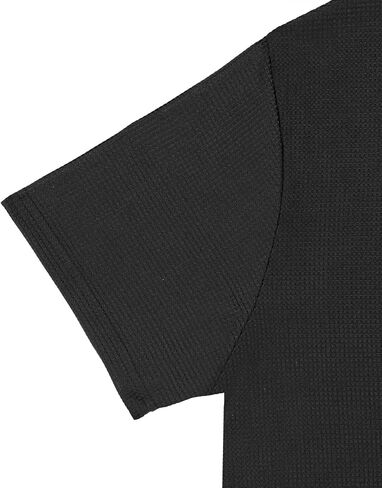 Men's Beach Athletic Polo Shirt Short Sleeve Band Collar Casual Shirts with Pocket in Saudi Arabia