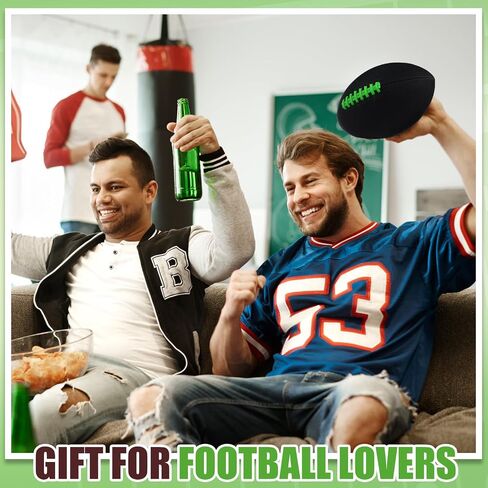 Syhood 12 Pack Composite Leather Footballs Official Size Footballs Bulk Leather Inflatable Football with Pump Regulation Highschool College Football for Training and Recreational Play in Saudi Arabia