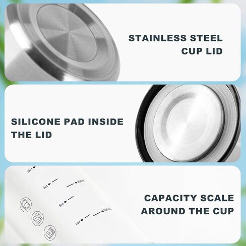Yirilan 12 oz glass bottles with lids, 4 Pack Glass Juice Bottles, Reusable Water Bottle for Juicing, Stainless Steel Lids Juicer Bottles, Leakproof, BPA Free in Saudi Arabia