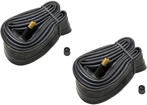 CYCLEZ 27 x 1 1/4 Classic Wired Clincher Bicycle Tire Kit Multiple Colors Smooth Tread Tires for 27 Inch Touring, Road, Fixed Gear Bikes Replacement Bike Tire Kit in Saudi Arabia