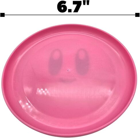Kir-by Small Flying Disc, 6.7" Throwing Disc, Made of Polypropylene, Imported from Japan in Saudi Arabia