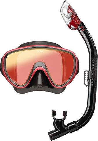 TUSA Sport UC-0118 Serene Adult Single-Window Mask & Dry Snorkel Set in Saudi Arabia