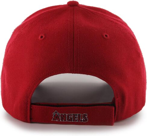 قبعة '47 MLB Los Angeles Angels Juke MVP قابلة للتعديل، مقاس واحد، أحمر in Saudi Arabia