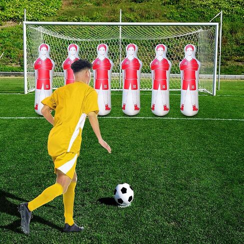 Inflatable Soccer Dummy Goalkeepr Air Mannequin Free Kick Wall Goalkeeper Defender Training in Saudi Arabia