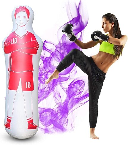 Inflatable Soccer Dummy Goalkeepr Air Mannequin Free Kick Wall Goalkeeper Defender Training in Saudi Arabia