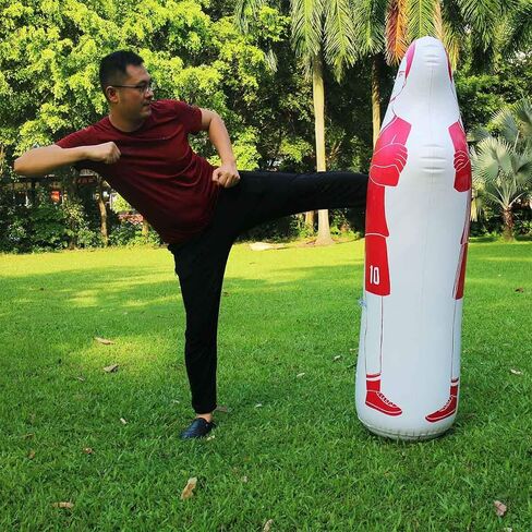 Inflatable Soccer Dummy Goalkeepr Air Mannequin Free Kick Wall Goalkeeper Defender Training in Saudi Arabia