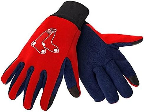 FOCO Forever Collectibles Boston Red Sox Color Texting Gloves in Saudi Arabia