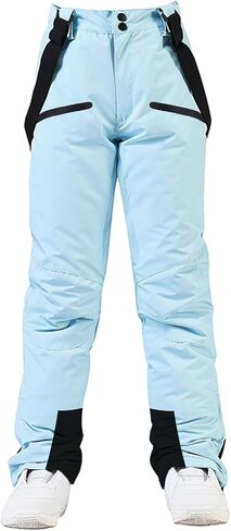 Womens Ski Pants Insulated Snow Pants Waterproof Winter Outdoor Hiking Pants Adjustable Waist Snowboard Pant in Saudi Arabia