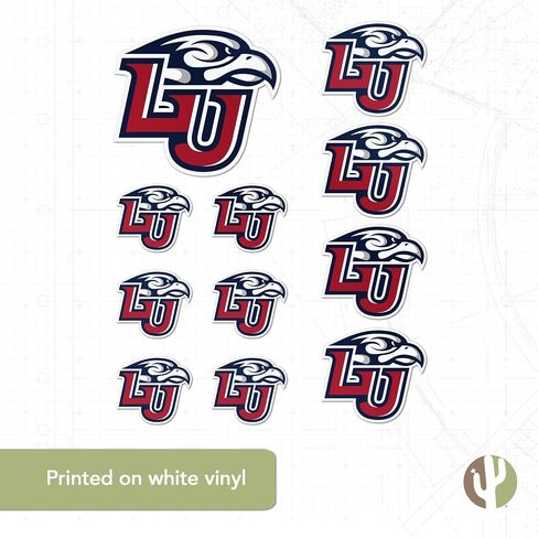 Desert Cactus Liberty University Sticker Flames Sticker Vinyl Decals Laptop Water Bottle Car Scrapbook Sheet T3 (Type 3-1) in Saudi Arabia