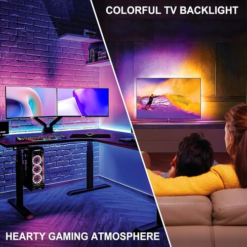MEIKEE 42W أضواء غسالة الجدار، RGBCW التطبيق الذكي للماء في الهواء الطلق شريط ضوء LED، RGB لون تغيير ضوء DJ المرحلة الإضاءة لعيد الميلاد عيد الهالوين حفلة عيد ميلاد 4 حزمة in Saudi Arabia