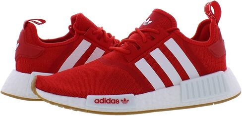 حذاء رياضي برباط NMD R1 للرجال من أديداس - كاجوال - أحمر in Saudi Arabia