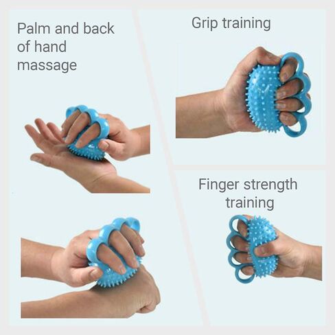 Stress Balls for Adults, Hand Grip Strength Trainer, Squeeze Balls for Hand Therapy - Pain Relief & Improve Flexibility, Hand Strengthening Devices Hand Exercisers for Strength Resistance Trainer in Saudi Arabia
