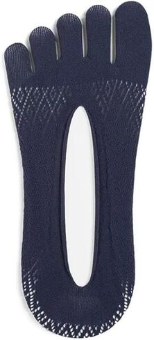 Unisex Non-Slip Grip Toe Socks 2-Pack - Gripper Socks for Yoga, Pilates & Workout in Saudi Arabia