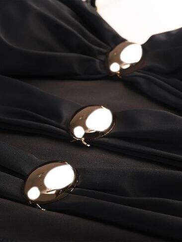 Womens One-Piece Swimsuits Ring Linked Cutout Swimwear Color Block Sexy Bathing Suit in Kuwait