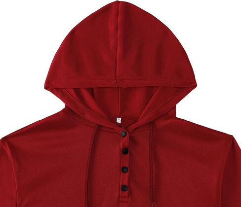 Women's Pullover Hoodie with Pockets - Drawstring Casual Long Sleeve Comfort Soft Sweatshirt in Saudi Arabia