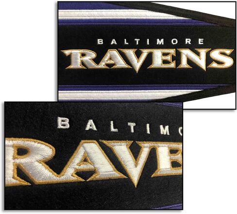 راية WinCraft Baltimore Ravens المطرزة والمخيطة in Saudi Arabia