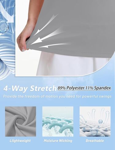 Women's Golf Shirts Short Sleeve Polo Collared Tennis Shirt V Neck Quick Dry Sun Protection UPF 50+ T-Shirts in Saudi Arabia
