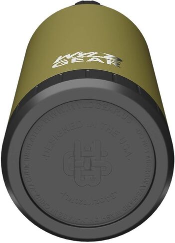 سلسلة WYLD GEAR Mag - زجاجة مياه من الفولاذ المقاوم للصدأ مع غطاء مغناطيسي - 34oz OD أخضر in Kuwait