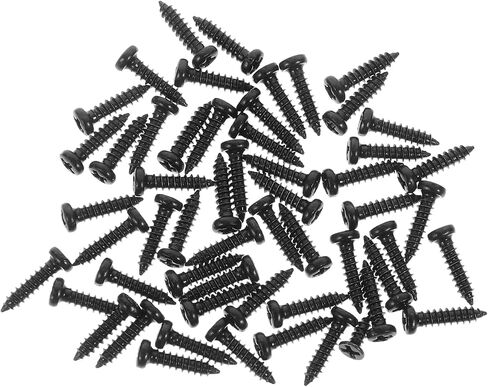Healifty 50Pcs Guitar Tuner Screws 0.43 Inch Metal Tuning Peg Screws for Electric Acoustic Bass Guitar Machine Heads Replacement Hardware in Saudi Arabia
