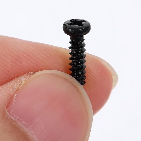 Healifty 50Pcs Guitar Tuner Screws 0.43 Inch Metal Tuning Peg Screws for Electric Acoustic Bass Guitar Machine Heads Replacement Hardware in Saudi Arabia