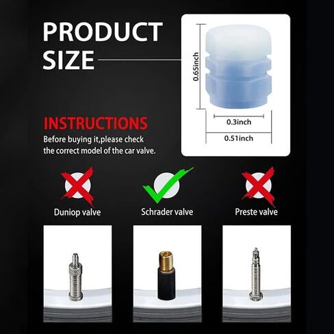 أغطية صمامات إطارات السيارة المضيئة المقاومة للماء، 12 قطعة من أغطية صمامات الإطارات المتوهجة في الظلام، مصابيح إطارات عالمية مقاومة للماء، ملحقات القيادة الليلية الآمنة (وردي) in Kuwait