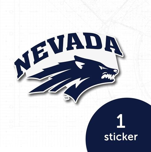 Desert Cactus University of Nevada Reno UNR Wolf Pack Vinyl Decal Laptop Water Bottle Car Scrapbook Sticker (IND 00001a) in Saudi Arabia