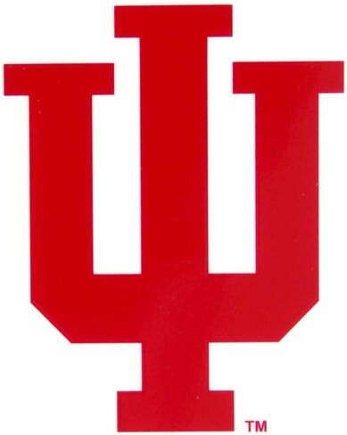 ملصق لاصق ثابت صغير من Rico Industries NCAA Indiana Hoosiers in Kuwait