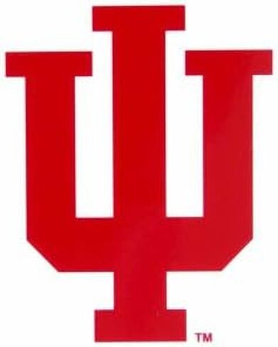 ملصق لاصق ثابت صغير من Rico Industries NCAA Indiana Hoosiers in Kuwait