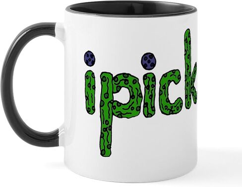 كوب CafePress Pickleball تعريف 11 أونصة (325 مل) كوب قهوة من السيراميك in Kuwait