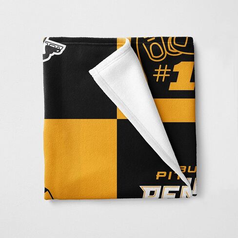 NHL Officially Licensed Baby Swaddle Blanket, 40 x 50 in, Soft Lightweight Polyester, Domino Design in Saudi Arabia