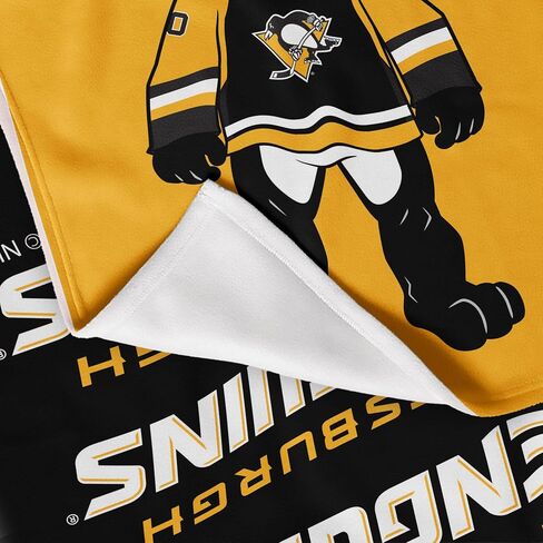 NHL Officially Licensed Baby Swaddle Blanket, 40 x 50 in, Soft Lightweight Polyester, Domino Design in Saudi Arabia