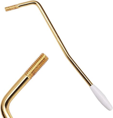 5mm Thread Tremolo Arm Whammy Bar for Stratocaster Electric Guitar Tremolo System, Chrome/White in Kuwait