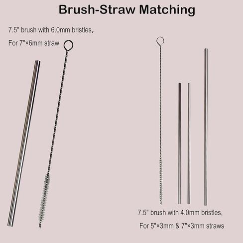 مجموعة أدوات التدريب الصوتي على شكل مصاصة غناء - أداة SOVT مكونة من 4 ماصات معدنية مع فرشاة تنظيف وأنبوب سفر من الخيزران، مدرب صوتي للغناء والتدريب الصوتي/المساعدة العلاجية، محمول للمطربين ومكبرات الصوت والمدربين in Kuwait