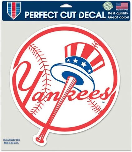 WinCraft New York Yankees Decal 8x8 Die Cut Color Prime in Saudi Arabia