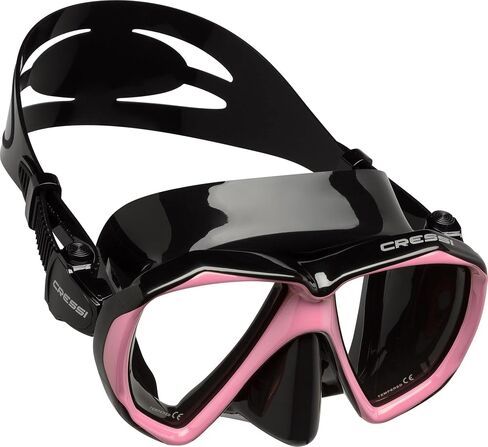 Cressi Adult Snorkeling Kit: Mask + Snorkel, Dual Lens Mask Made of Soft Silicone: Perfect Seal Ranger & Tao in Saudi Arabia