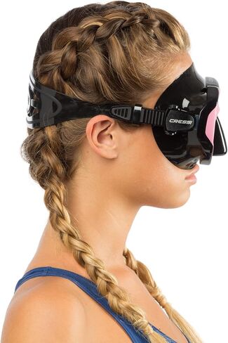 Cressi Adult Snorkeling Kit: Mask + Snorkel, Dual Lens Mask Made of Soft Silicone: Perfect Seal Ranger & Tao in Saudi Arabia