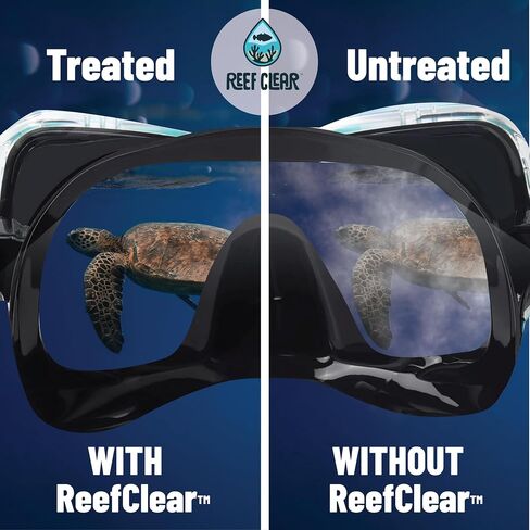 (2-Pack) Powerful Anti-Fog Mask Drops Supporting 3X Plastic Clean-Up for Each Bottle. Tear-Free, Plant-Sourced, Reef-Safe, in a Bio-Plastic Bottle for Snorkeling, Scuba Diving, and More. in Saudi Arabia