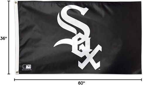Wincraft MLB Chicago White Sox 01771115 علم فاخر، 3' x 5' in Saudi Arabia