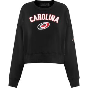 سويت شيرت نسائي من Pro Standard NHL للسيدات من Nhl Classic Chenille ذو الظهر المصقول من French Terry ذو رقبة مستديرة in Kuwait