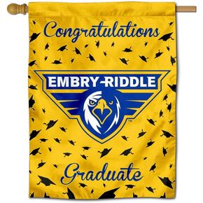 Embry Riddle Eagles Graduation Gift Banner Flag in Kuwait