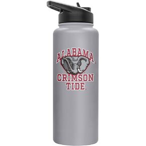 زجاجة بشعار العلامات التجارية NCAA AZ State Sun Devils سعة 34 أونصة - معزولة بجدار مزدوج، من الفولاذ المقاوم للصدأ، غطاء مانع للانسكاب، مقبض سهل الحمل in Kuwait